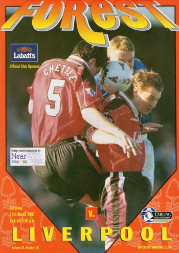 Match programme